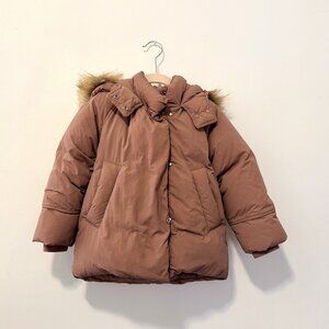 Zara Toddler girl Down Puffer Coat 4T